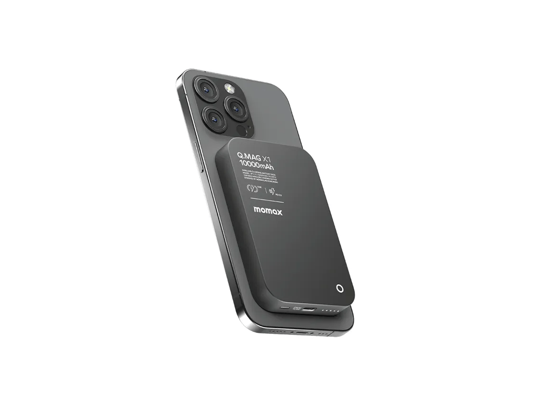 MOMAX Q.MAG X1 10000mAh 15W Magsafe Wireless Power Bank in Qatar MOMAX Q.MAG X1 10000mAh 15W Magsafe Wireless Power Bank in Qatar